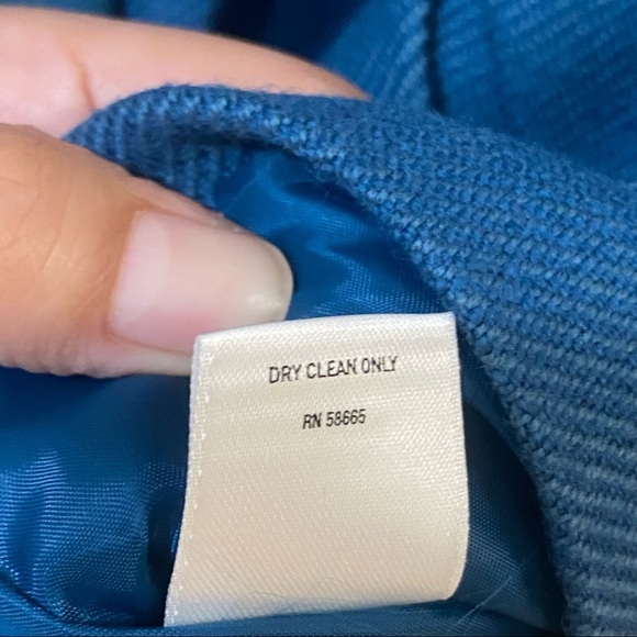 Halogen Cropped Wool Blend Jacket - Picture 8 of 8
